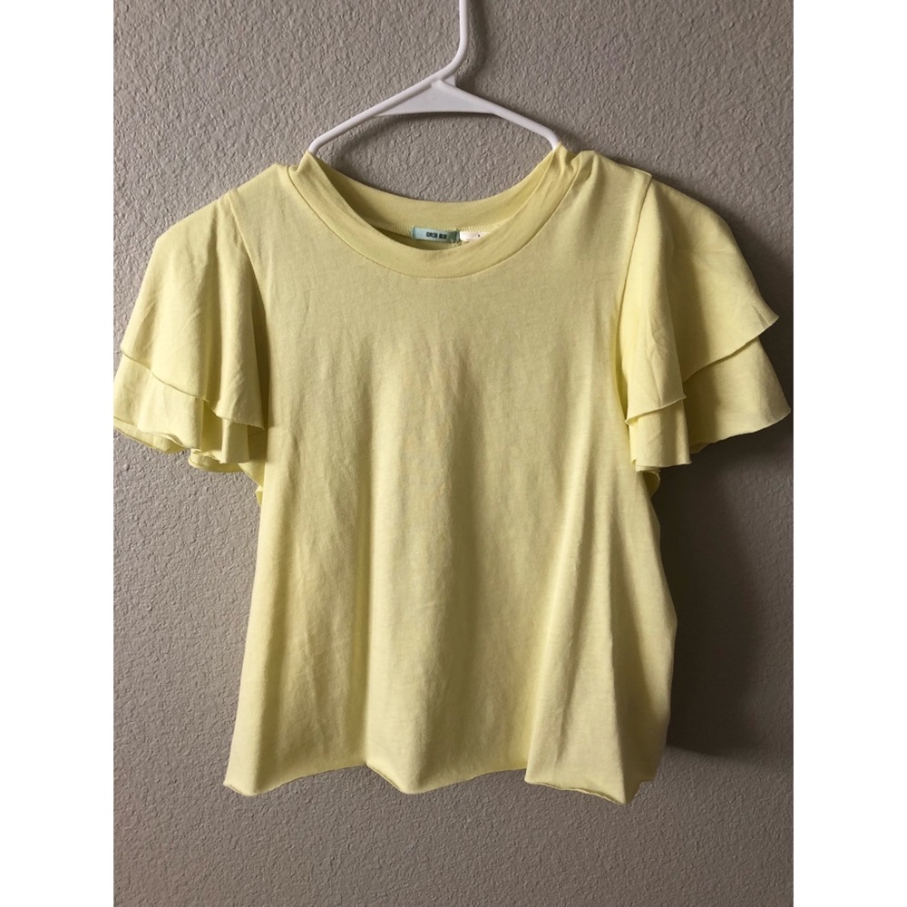 Urban Outfitters Yellow Shirt